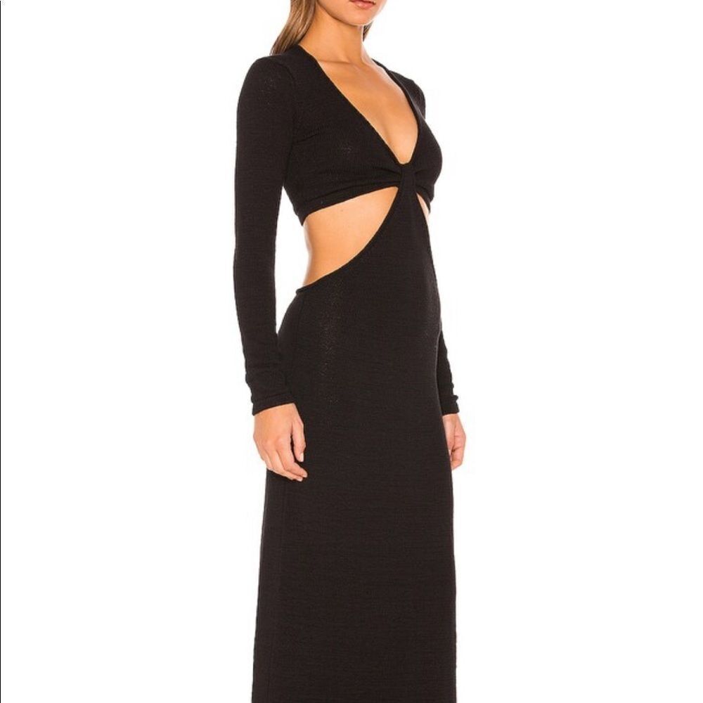 NWT Cult Gaia Jana Dress Black - Picture 4 of 9